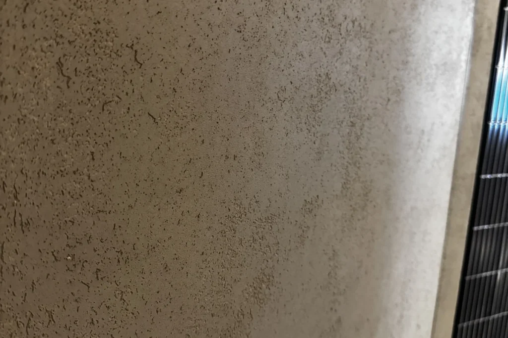 Detalle de textura de microcemento, Alicante